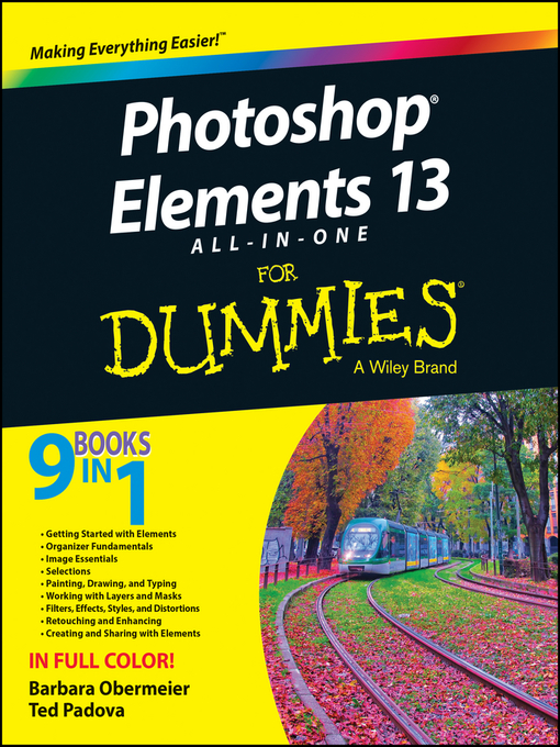 Cover image for Photoshop Elements 13 All-in-One For Dummies